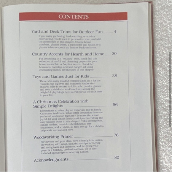 Vintage Better Homes & Garden Quick & Easy Wood Crafts Hardcover Book - Picture 4 of 11